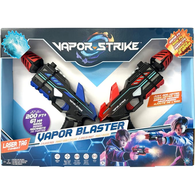 WowWee Vapor Strike Blaster pistols 2-pack Laser Shooting