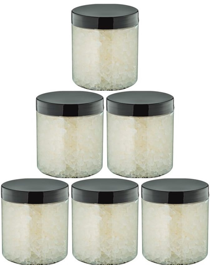 Claudius Badzout Relaxing Moment - 300 gram - Pot met zwarte deksel - set van 6 stuks