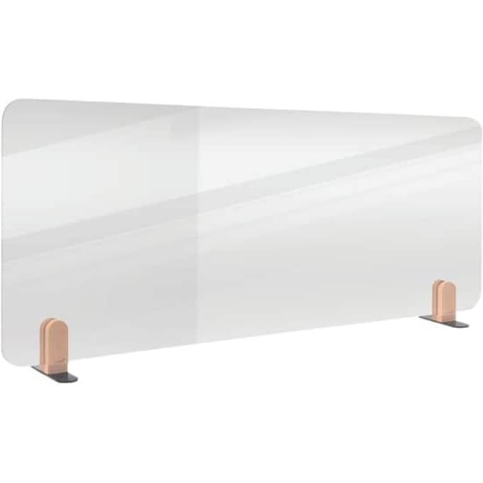 Legamaster Elements whiteboard tafelscherm, geëmailleerd staal, incl. 2 voetbeugels, B 1600 x H 600 x D 11 mm
