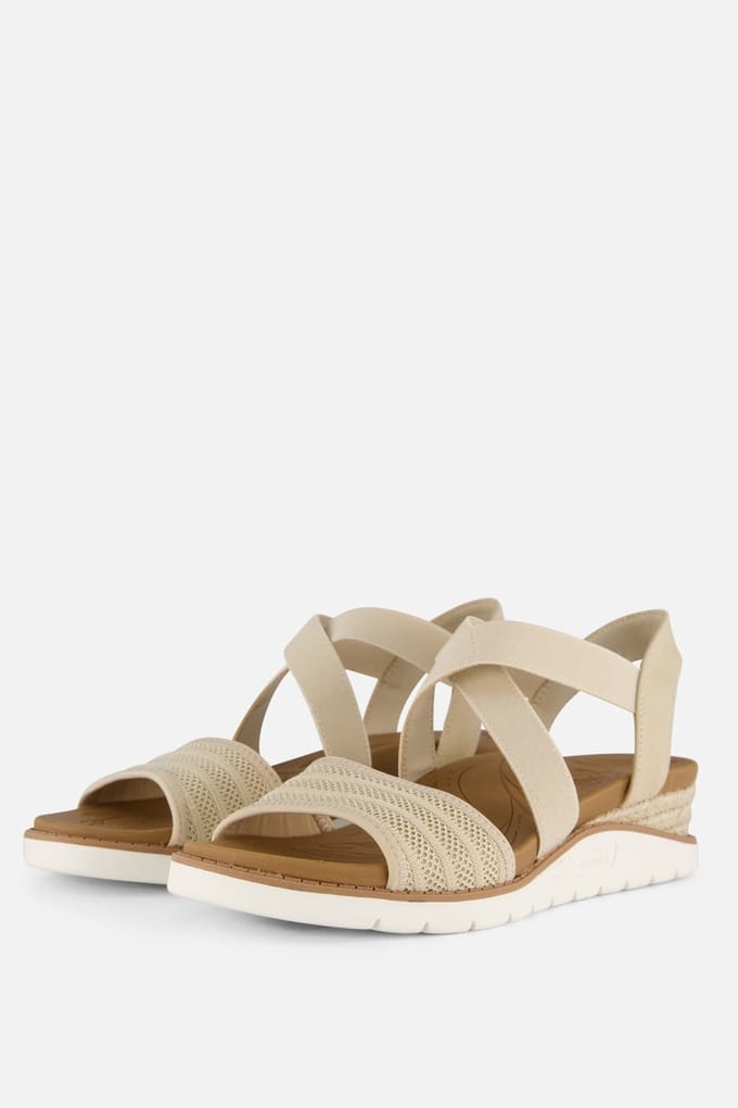 Skechers ARCH FIT BEACH KISS-BOHO BEYO Dames Sandalen - Naturel