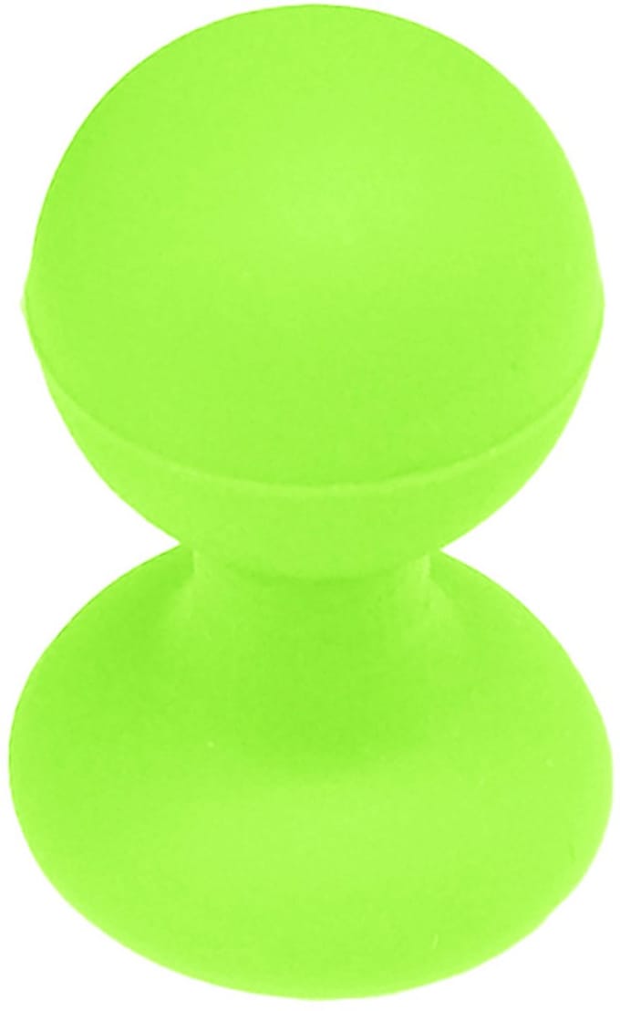 Hurtel Serie - Telefoniehouder - Groen - Silicoon - Ovale Greepkop