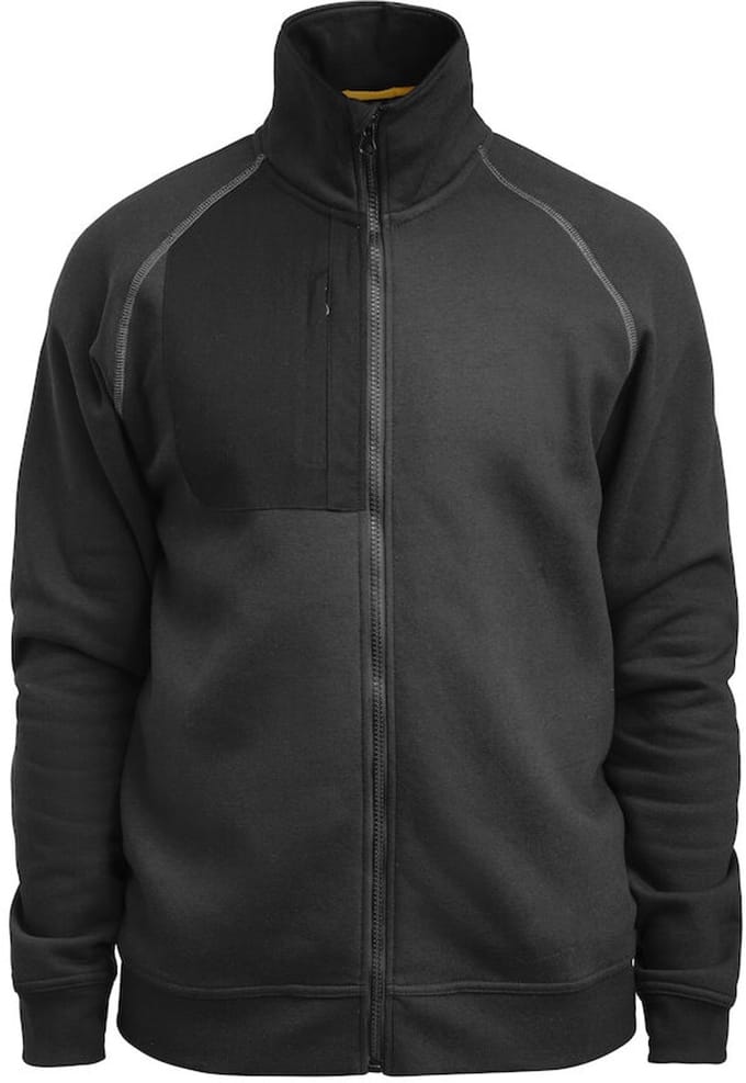 Jobman 5141 Sweatshirt Full-Zip 65514195 - Zwart - M