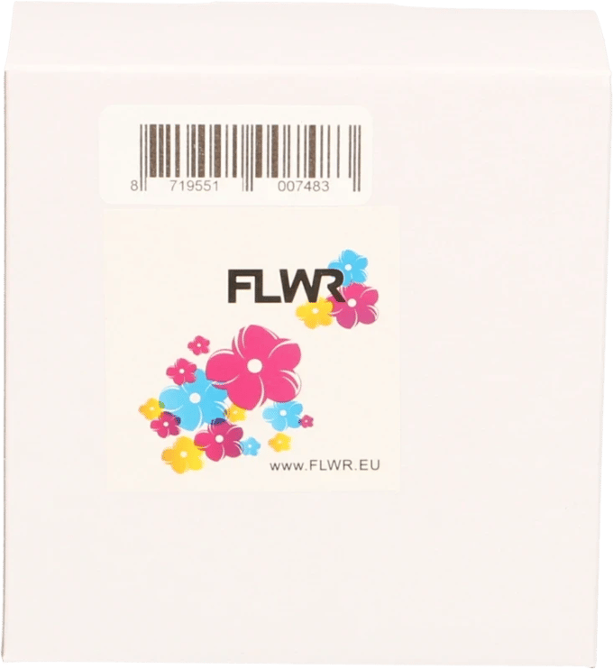 FLWR - Labelprinterrol / DK-11201 / Wit - Geschikt voor Brother