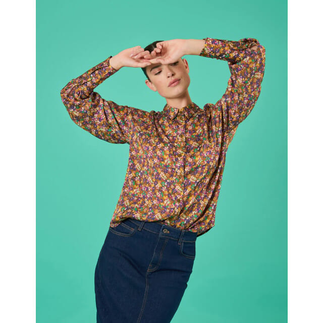 Oilily Brand Blouse- maat38 Plantation