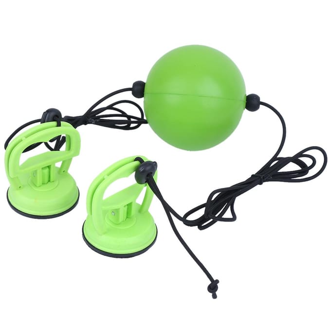 Boksen Vechtbal Zuignap Ophangingstype Boksbal voor Thuis Fitness Training green