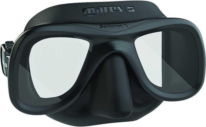 Mares Pure Passion Samurai X Speervissen Masker Zwart Man,Vrouw