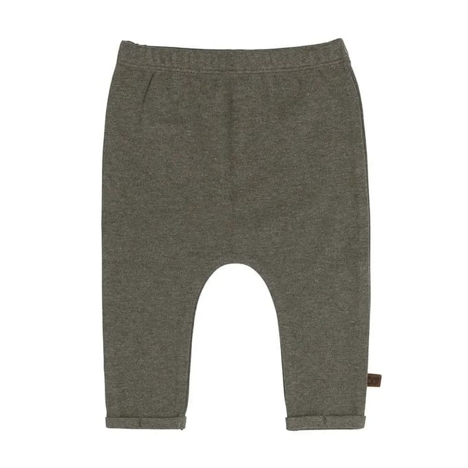Baby's Only Broekje Melange - Khaki - 68 - 100% ecologisch katoen - GOTS