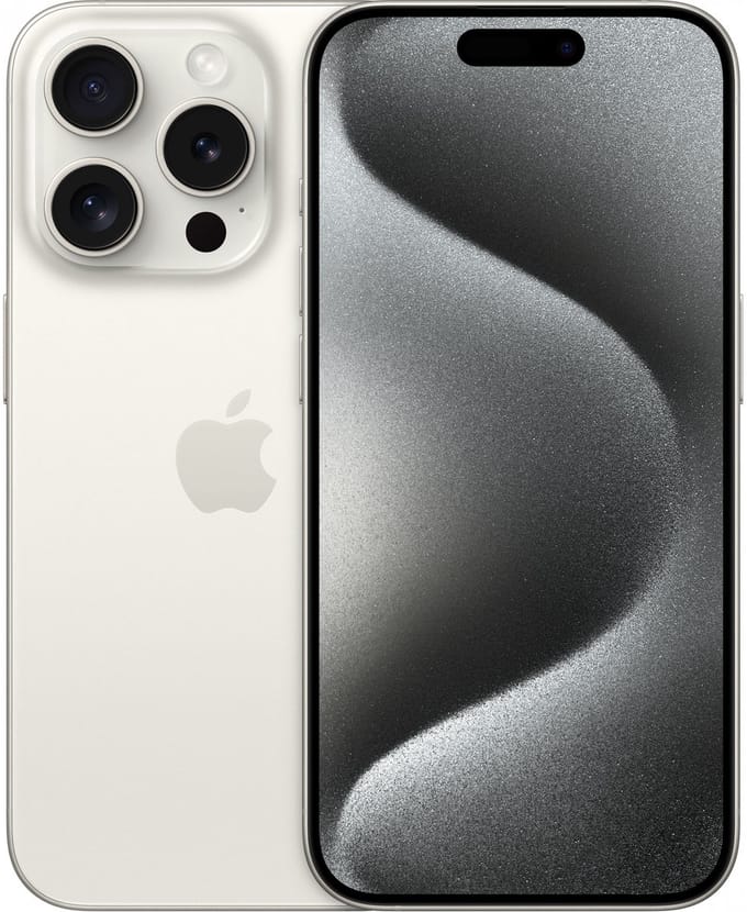 Apple iPhone 15 Pro - 256GB - Wit Titanium