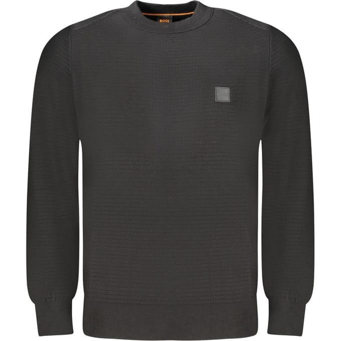 BOSS Trui Anion Zwart - Maat XXL - Heren - Pullovers
