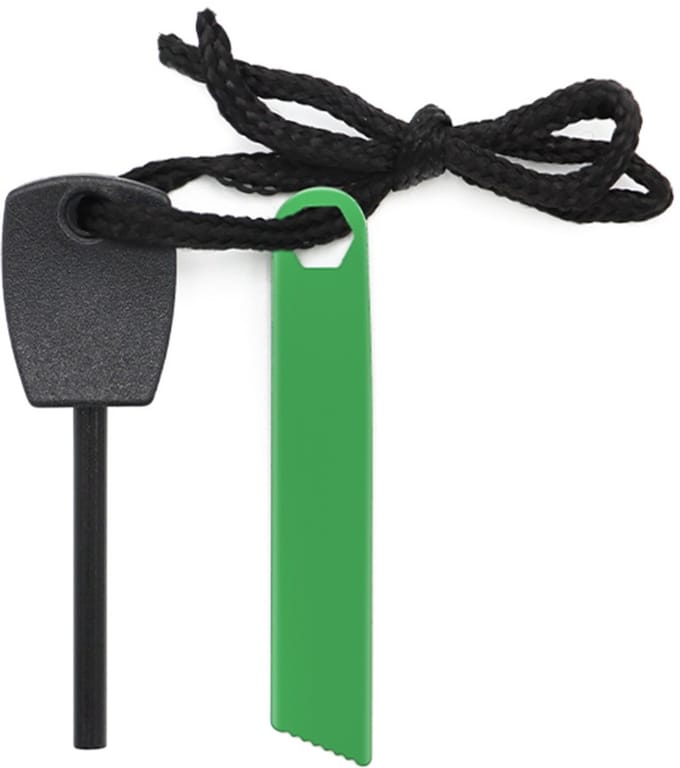 Go Go Gadget - Magnesium stick - Survival - Vuurstarter - Noodpakket - Compact - Groen - 1 stuk