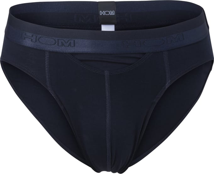 HOM HO1 mini briefs slip (1-pack) - herenslip met horizontale gulp - navy blauw