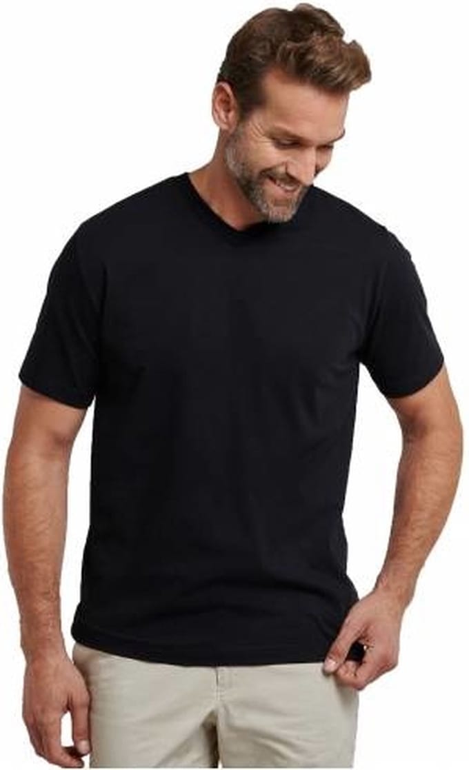 Schiesser heren American T-Shirt 2-pack