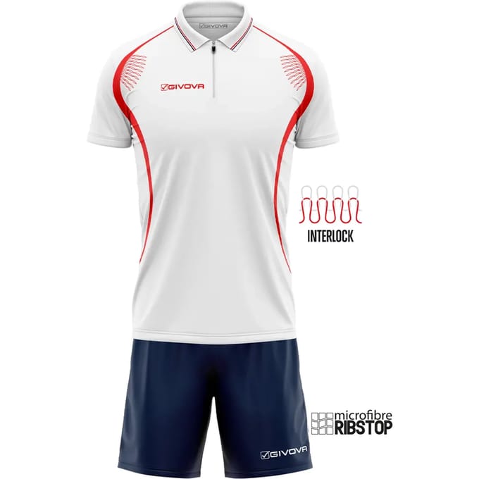 Kinderpolo en -short Givova Easy