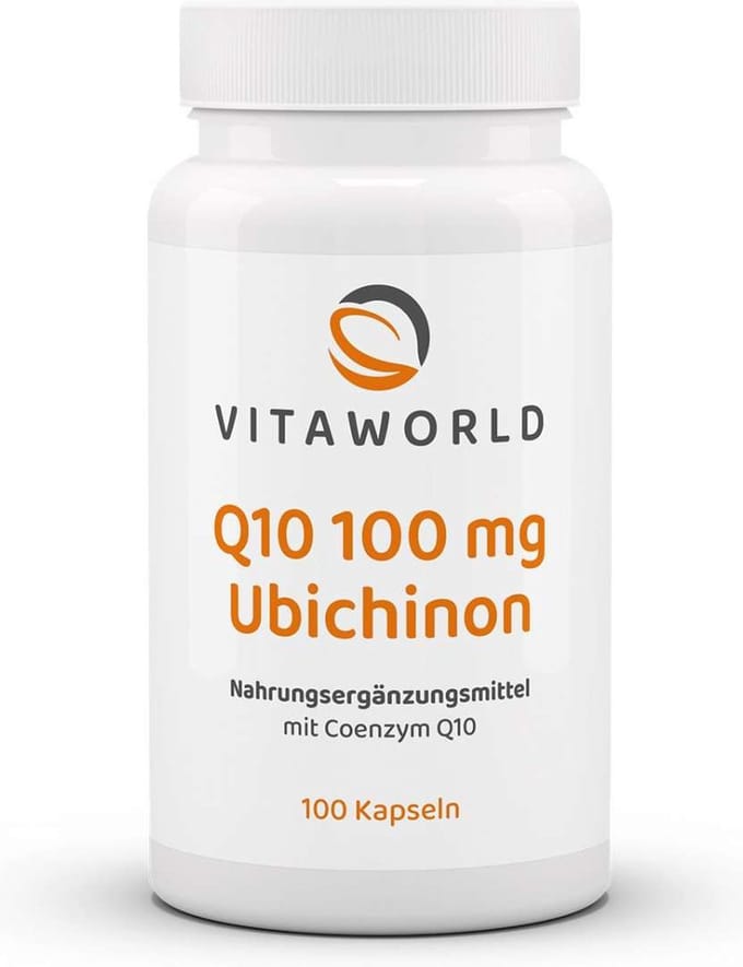 Vitaworld Q10 100 mg ubichinon (ubiquinon) 100 capsules