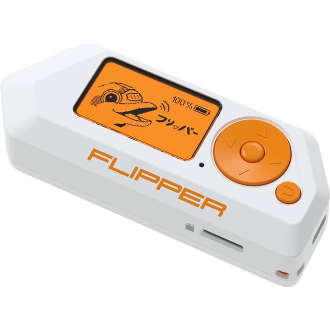 Flipper nul wit