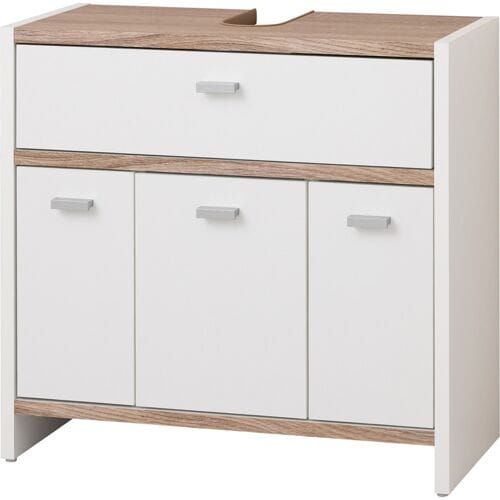 LIVARNO Onderkast wastafel Boston, wit