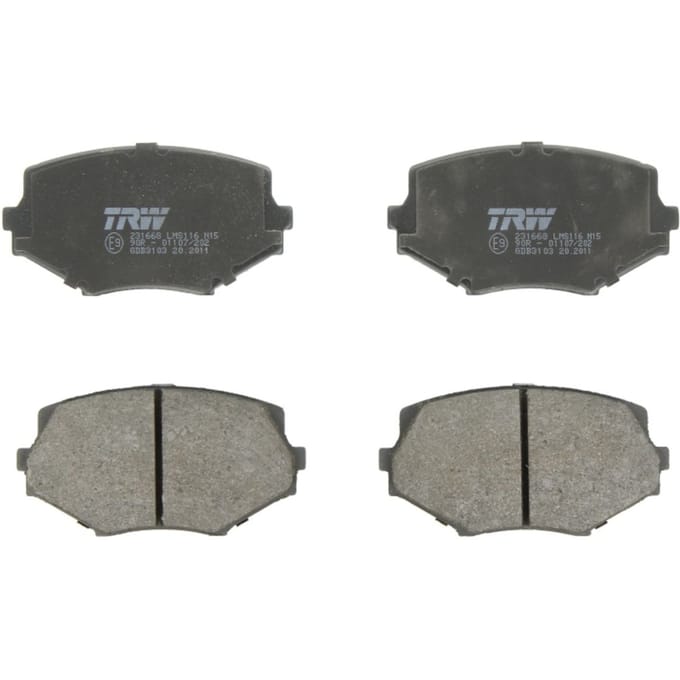 Remblokset TRW GDB3103, voor