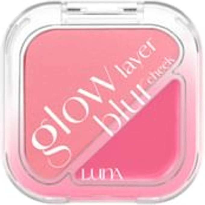 LUNA - Glow Layer Blur Cheek - 12 Types #08 Strawberry Jelly