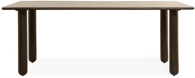 Eettafel Rondo Donkerbruin 220cm - Giga Meubel