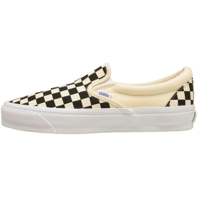 Vans Slip-On Reissue 98 LX Checkerboard - Zwart Unisex Sneakers Wit VN000CSE2BO 41