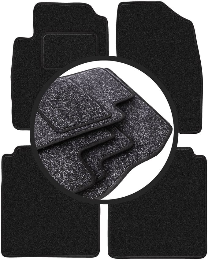 ANTHRA automatten voor: Nissan Navara III D40 pick-up (2005-2011)