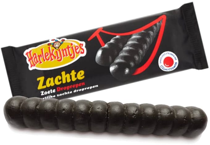 Harlekijntjes Zachte Zoete Droprepen - 30 x 2-pack (30 x 66 gram)