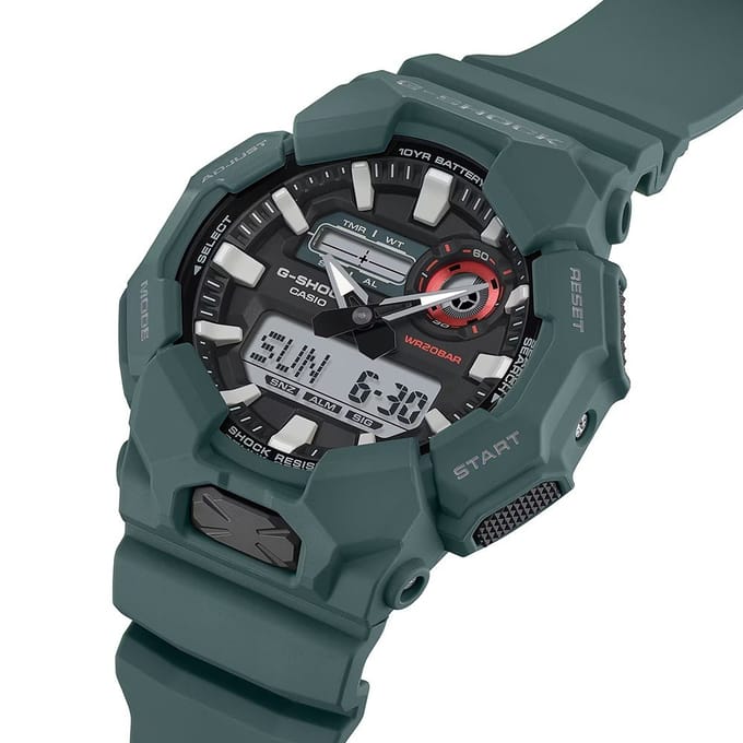Casio G-shock Heren Groen Horloge GA-010-2AER