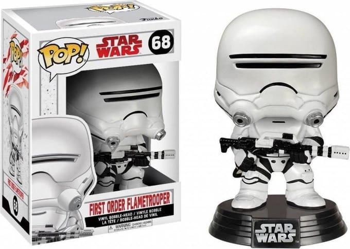 Funko Pop! First Order Flametrooper #68 The Last Jedi  - Verzamelfiguur