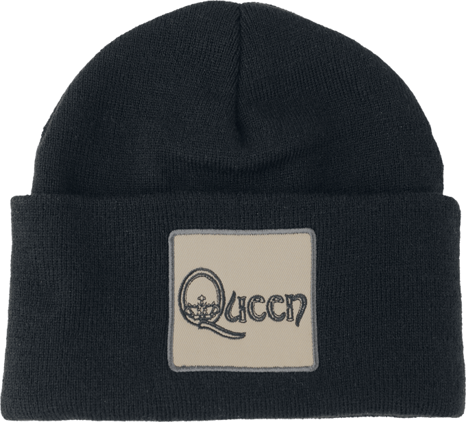 Queen Amplified Collection - Patch Beanie Unisex Beanie - zwart - Standard