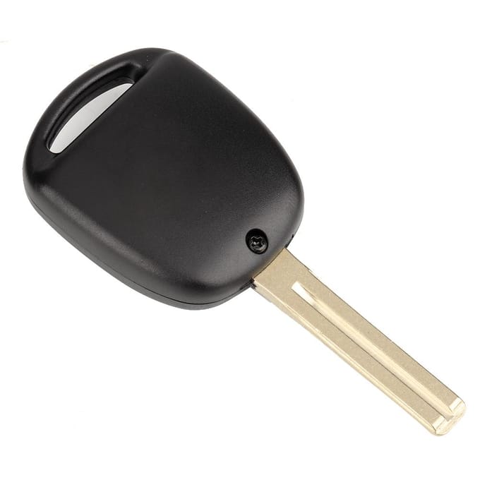 3 Knop Vervangende Afstandsbedieningssleutelbehuizing Shell voor Lexus IS200 GS300 LS200 RX300 black