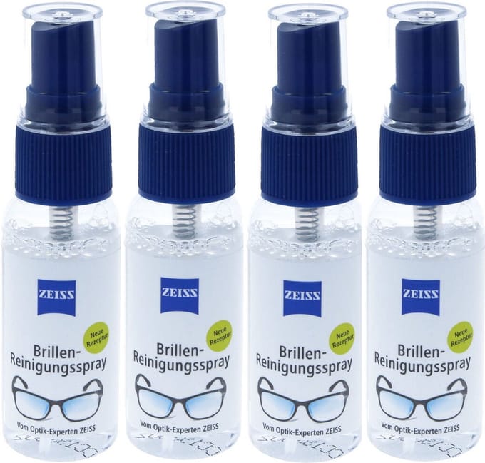 Zeiss - Reinigingsspray voor brillen - 4 pak