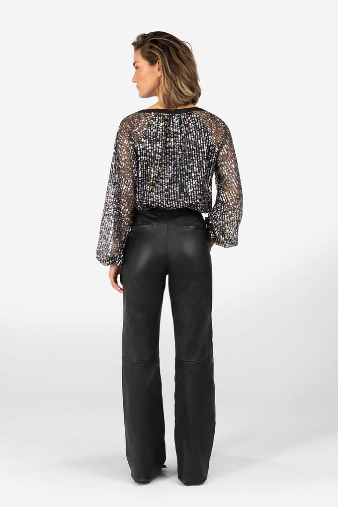 Ibana Folette - Party Tops Pastel Maat: 36 | Blouses Outlet | Dames | Zwart