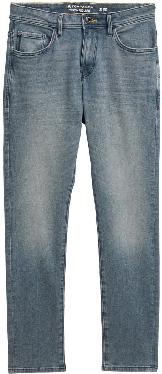 Tom Tailor - TTJOSH REGULAR SLIM-jeans - Maat 31/32 - mid stone blue grey denim