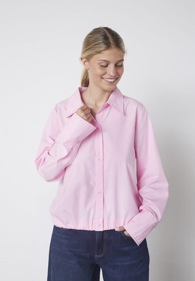 SISTERS POINT Gufo-sh - Dames Blouse - Baby pink - Maat S