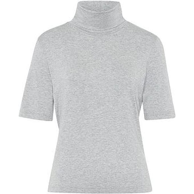 Colshirt Van Peter Hahn grijs