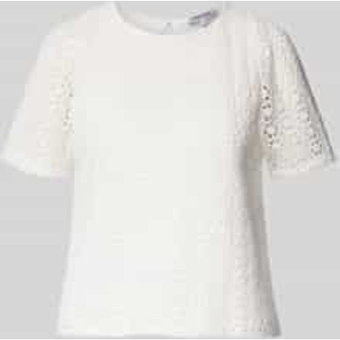 regular fit T-shirt in brei-look
