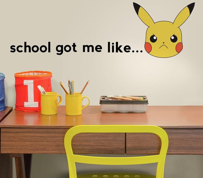 Pokémon Muursticker RoomMates - Faces