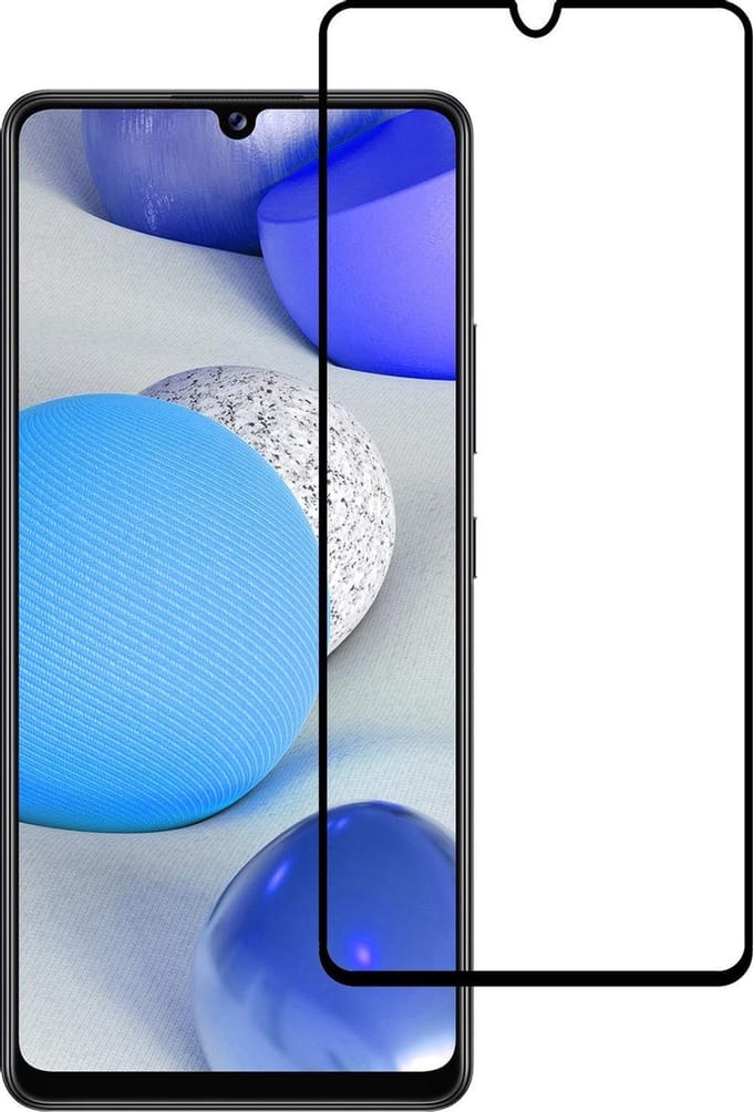 Screenprotector - Geschikt voor Samsung Galaxy A42 - Full Cover - Beschermglas - Gehard Glas - Tempered Glass - Screen Protector