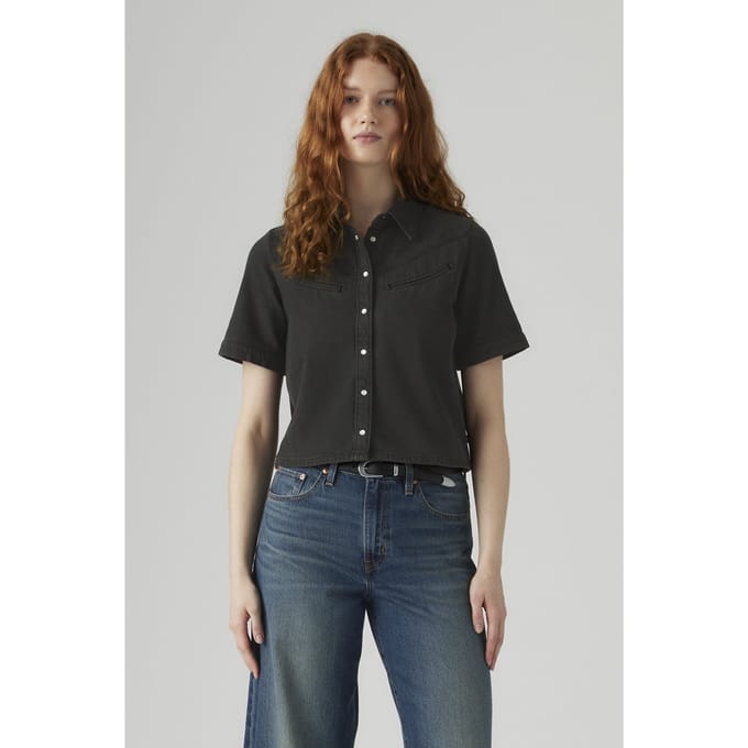 Levi's Rinoa Camp Shirt Größe: M | Business hemden Outlet | Damen
