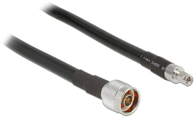 N (m) - RP-SMA (m) kabel - CFD400/LLC400 - 50 Ohm / zwart - 2 meter