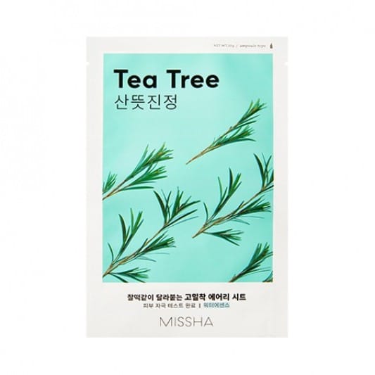 MISSHA - Airy Fit Sheet Mask - Tea Tree - 1stuk