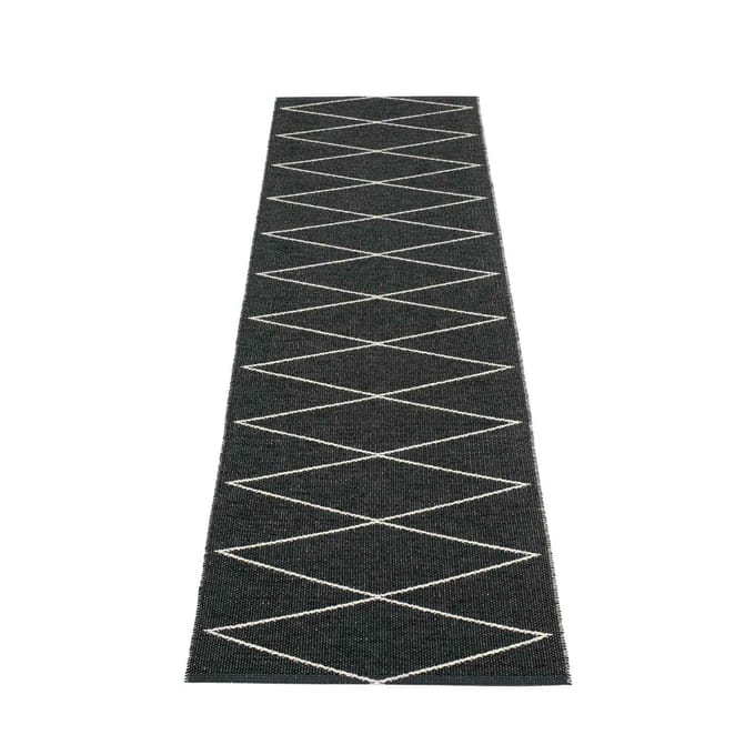 Pappelina - Max vloerkleed - zwart - 70 x 320 cm
