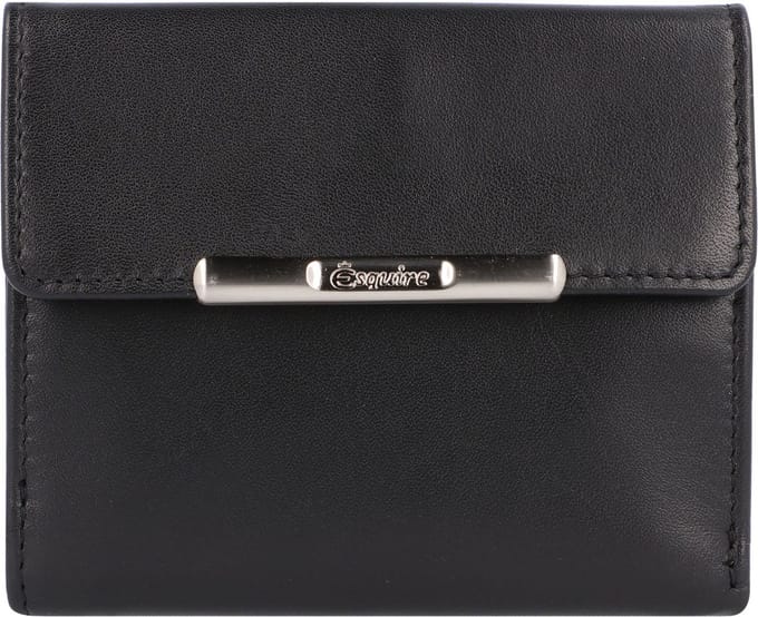 Esquire Helena Portemonnee RFID Leer 10.5 cm - Dames - Horizontaal - schwarz