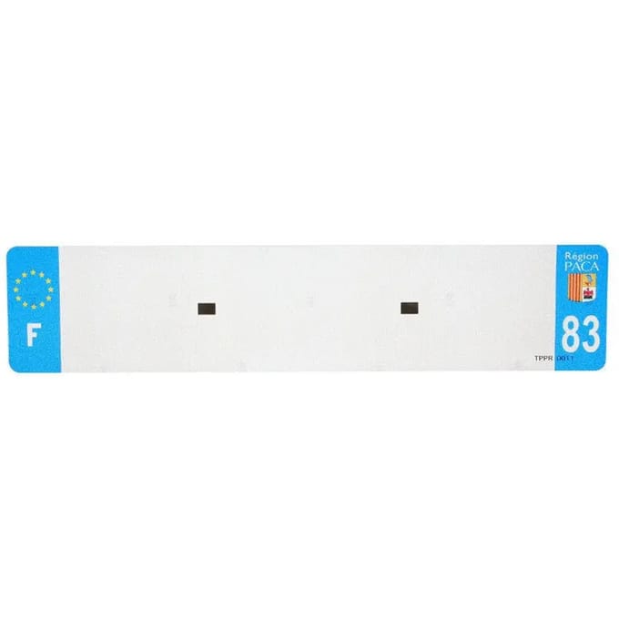 Nummerplaatstrip voor pvc Top Plaq 83