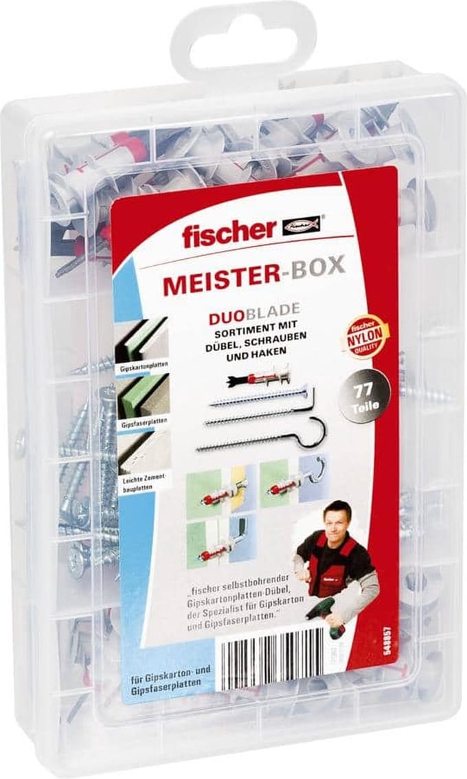 Fischer 548857 Meister-Box DUOBLADE Assortimentsdoos pluggen 1 set(s)