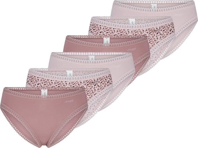 sloggi Dames slip / onderbroek 6 pack GO Crush