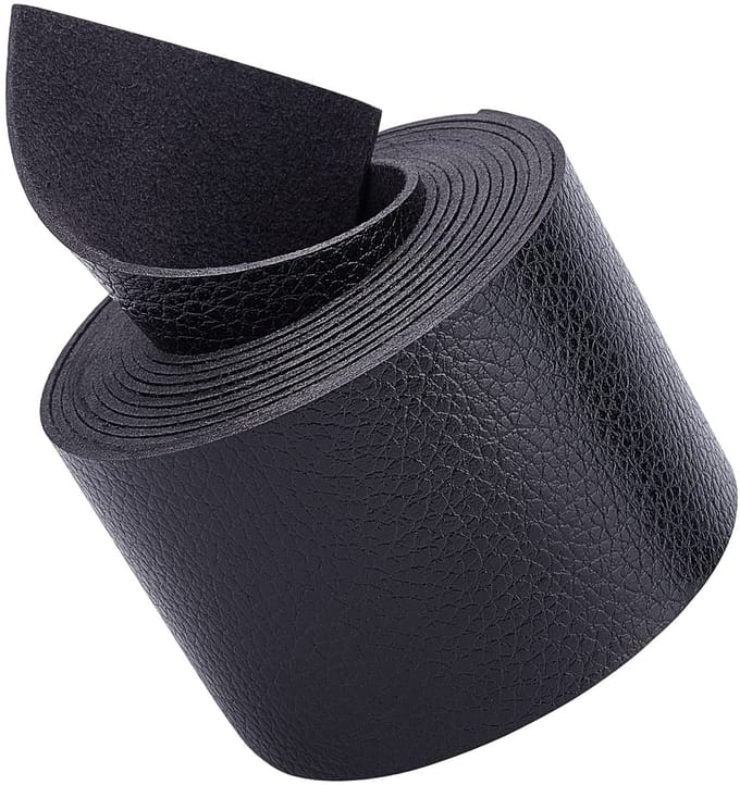 Dailygoody - Lederen band strip - Diy ambachten - Zwart - 5 cm breed