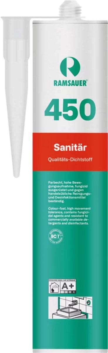 Ramsauer 450 JASMIJN sanitair Siliconenkit koker á 310 ml