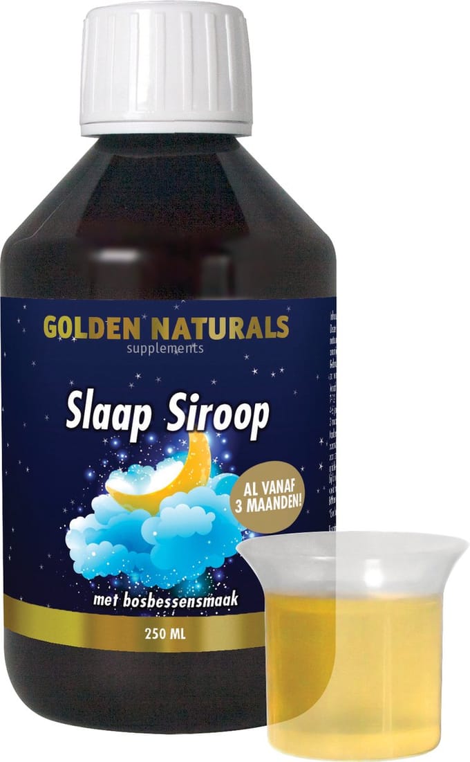 Golden Naturals Slaap Siroop (250 milliliter)