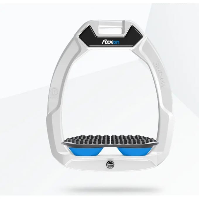 Endurance veiligheidssporen Wit/Grijs/Blauw Flex-On Safe-On